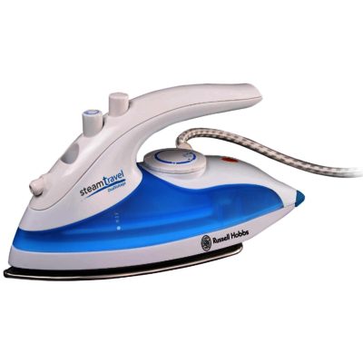 Russell Hobbs 22470 Travel Iron in White & Blue